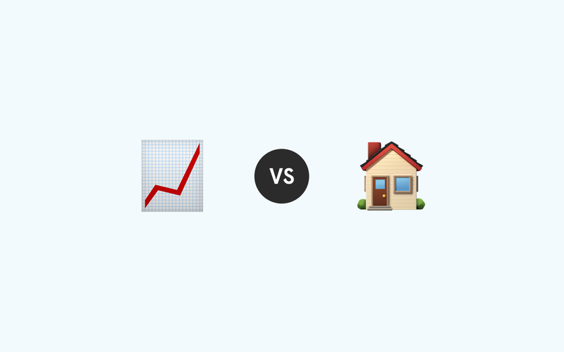 Investing in Real Estate versus Stocks